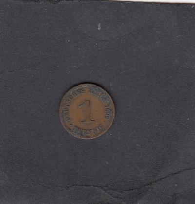 Beschrijving: 1 Pfennig